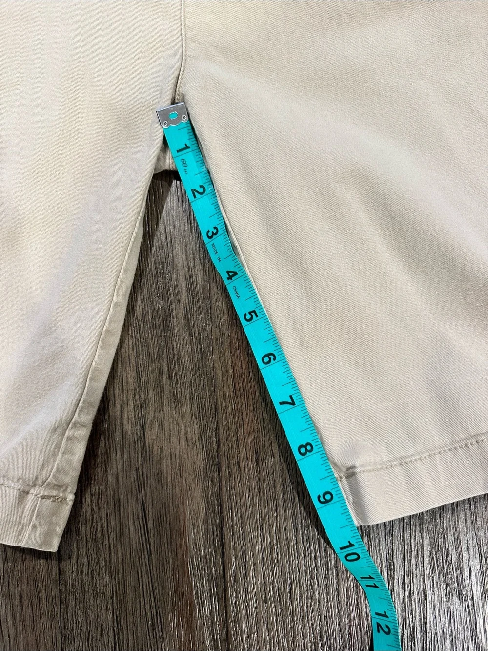 Two pairs Old Navy khaki uniform Bermuda length shorts - girls - Back-to-School